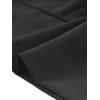 imageAllegra K Womens Chiffon Blouse Bow Tie Back Bell Sleeve Crop TopBlack
