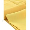 imageAllegra K Womens Chiffon Blouse Bow Tie Back Bell Sleeve Crop TopYellow