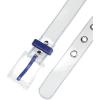 imageAllegra K Womens Grommet Clear Waist Belt Plus Size Waist Belts for Jeans DressesBlue