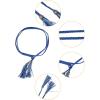 imageAllegra K Womens Tassel Braided Belts Skinny Woven Waist Belts for Skirt DressRoyal Blue