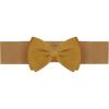 imageAllegra K Womens Bowknot Elastic Belts 24quot Width Elegant Cute Stretchy Cinch Waistband for Dress WeddingYellow Brown
