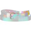 imageAllegra K Womens Clear Waist Belts for Dresses Transparent Belts Square BuckleColorful