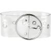 Silver Round Buckle
