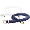 Navy Blue+white