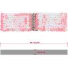 imageuxcell Ladies Sequins Decor Metal Interlooking Buckles Elastic Waist BeltPink  Pink