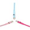 imageuxcell Women Skinny Braided Belt Woven  Pin Buckle Casual Waist Belt for DressesRosepinksky Blue
