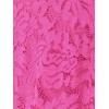 imageAllegra K Lace Cocktail Dress for Womens Elegant Halter Wedding Guest Bridesmaid Party DressHot Pink