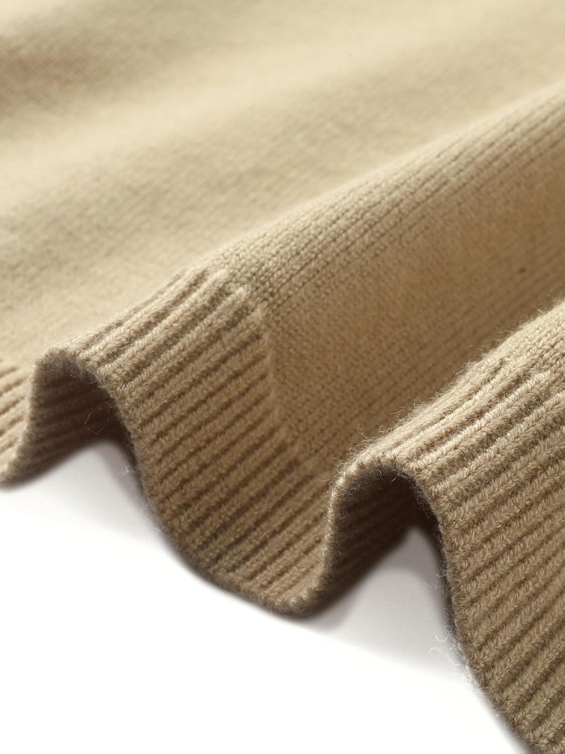 imageAllegra K Long Cardigan Sweaters for Womens Long Sleeve Open Front Lightweight Knit Cardigans TrendyKhaki