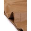 imageAllegra K Faux Leather Pants for Womens High Waist Straight Leg Punk PU TrousersKhaki
