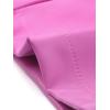 imageAllegra K Faux Leather Pants for Womens High Waist Straight Leg Punk PU TrousersPink