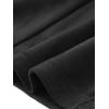 imageAllegra K Faux Suede Dresses for Womens Sleeveless Crewneck Split Hem Work Office Sheath DressBlack