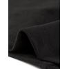imageAllegra K Faux Suede Skirt for Womens Button Front High Waist 2025 Fall Knee Length ALine SkirtsBlack