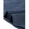 imageAllegra K Faux Suede Skirt for Womens Button Front High Waist 2025 Fall Knee Length ALine SkirtsDark Blue