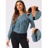 imageAllegra K Lace Jackets for Womens Stand Collar Zip Up Lightweight Gothic Sheer Baseball JacketBlue Grey