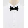 imageAllegra K Mens Bow Ties Solid Layered Adjustable Straps PreTied Bowties for FormalBlack