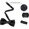 imageAllegra K Mens Bow Ties Solid Layered Adjustable Straps PreTied Bowties for FormalBlack