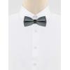 imageAllegra K Mens Bow Ties Solid Layered Adjustable Straps PreTied Bowties for FormalDeep Gray
