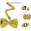 imageAllegra K Mens Polka Dots PreTied Bowknot Bow Ties Work Formal Party Tuxedo BowtiesDeep Yellow