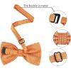 imageAllegra K Mens Polka Dots PreTied Bowknot Bow Ties Work Formal Party Tuxedo BowtiesOrange