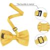 imageAllegra K Mens Polka Dots PreTied Bowknot Bow Ties Work Formal Party Tuxedo BowtiesYellow