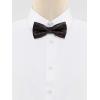imageAllegra K Mens PreTied Adjustable Polka Dots Neck Ties Tuxedo Work Party Prom BowtieBlack Red