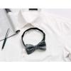 imageAllegra K Mens PreTied Adjustable Polka Dots Neck Ties Tuxedo Work Party Prom BowtieGray