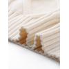 imageAllegra K Oversized Sweaters for Womens Crewneck Fall Chunky Cable Knit Pullover SweaterBeige