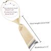 imageAllegra K Pretied Bowtie for Women Uniform Necktie Adjustable Strap StripedLight Champagne