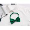 imageAllegra K Pretied Solid Adjustable Bowtie Classic Tuxedo Wedding Bow Ties for Men One Size Dark Green