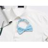 imageAllegra K Pretied Solid Adjustable Bowtie Classic Tuxedo Wedding Bow Ties for MenSky Blue