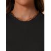 imageAllegra K Summer Jumpsuit for Womens Dressy Casual Outfits Sleeveless Crewneck Wide Leg PantsBlack