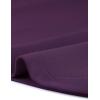 imageAllegra K Wear to Work Office Dress for Womens 2025 Cap Sleeve with Pockets ALine DressDeep Purple