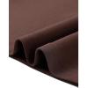 imageAllegra K Womens 34 Sleeve Dresses V Neck Elegant ALine Work Business Formal Midi Dress with PocketsDark Brown