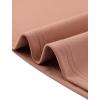 imageAllegra K Womens 34 Sleeve Dresses V Neck Elegant ALine Work Business Formal Midi Dress with PocketsRose Tan