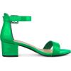 imageAllegra K Womens Block Low Heels Ankle Strap SandalsGrass Green
