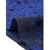 imageAllegra K Womens Christmas Sparkle High Waist Stretch Party Wide Leg Shiny Star Print Pants