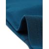 imageAllegra K Womens Elegant Boat Neck 34 Sleeves 2025 Wear to Work Midi Split Sheath DressLake Blue