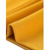 imageAllegra K Womens Elegant Boat Neck 34 Sleeves 2025 Wear to Work Midi Split Sheath DressYellow