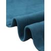 imageAllegra K Womens Faux Suede Jacket Stand Collar Zip Up Long Sleeve Motorcycle Biker CoatPeacock Blue
