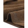 imageAllegra K Womens High Waist Button Front ALine Belted Corduroy Midi SkirtCoffee