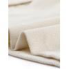 imageAllegra K Womens High Waist Button Front ALine Belted Corduroy Midi SkirtCream