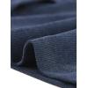 imageAllegra K Womens High Waist Button Front ALine Belted Corduroy Midi SkirtDark Blue