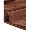 imageAllegra K Womens High Waist Button Front ALine Belted Corduroy Midi SkirtDark Brown