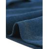 imageAllegra K Womens High Waist Button Front ALine Belted Corduroy Midi SkirtPeacock Blue