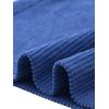 imageAllegra K Womens High Waist Button Front ALine Belted Corduroy Midi SkirtRoyal Blue