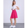 imageAllegra K Womens High Waisted ALine Flared Casual Denim SkirtHot Pink