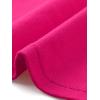 imageAllegra K Womens High Waisted ALine Flared Casual Denim SkirtHot Pink