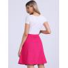imageAllegra K Womens High Waisted ALine Flared Casual Denim SkirtHot Pink