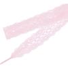imageAllegra K Womens Lace Hollow Flower Embroidered Shoestrings Extra Wide Flat Shoe Laces for Sneakers 2 PairsPink