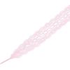 imageAllegra K Womens Lace Hollow Flower Embroidered Shoestrings Extra Wide Flat Shoe Laces for Sneakers 2 PairsPink